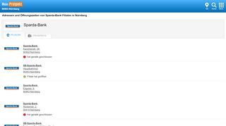 
                            10. Sparda-Bank Filialen Nürnberg: Adressen und Öffnungszeiten für ...