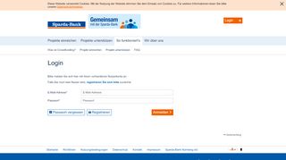 
                            6. Sparda-Bank Nürnberg - Gemeinsam mit der Sparda-Bank - Login