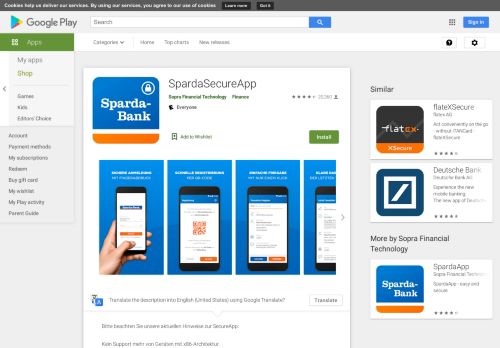 
                            11. SpardaSecureApp – Apps bei Google Play