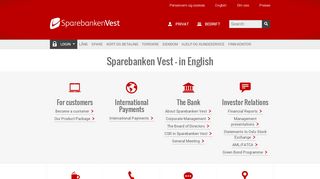 
                            7. Sparebanken Vest - in English | Sparebanken Vest