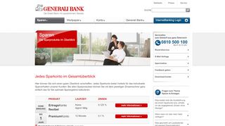 
                            7. Sparen - Generali Bank