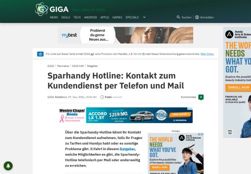 
                            6. Sparhandy Hotline: Kontakt zum Kundendienst per Telefon und Mail ...