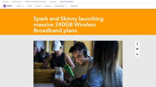 
                            8. Spark and Skinny launching massive 240GB Wireless Broadband ...
