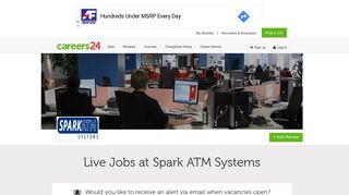 
                            12. Spark ATM Systems Jobs and Vacancies - Careers24