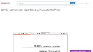 
                            13. SPARK - Comunicador Instantâneo MANUAL DO ... - DocPlayer.com.br