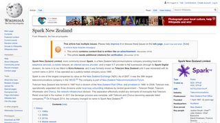 
                            10. Spark New Zealand - Wikipedia