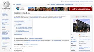 
                            9. Sparkasse Aachen – Wikipedia