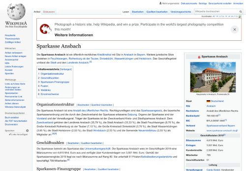 
                            2. Sparkasse Ansbach – Wikipedia