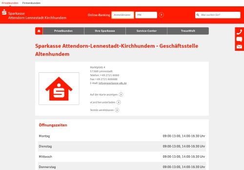 
                            8. Sparkasse Attendorn-Lennestadt-Kirchhundem ... - Sparkasse ALK