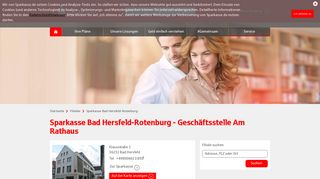 
                            2. Sparkasse Bad Hersfeld-Rotenburg - Geschäftsstelle Am Rathaus ...