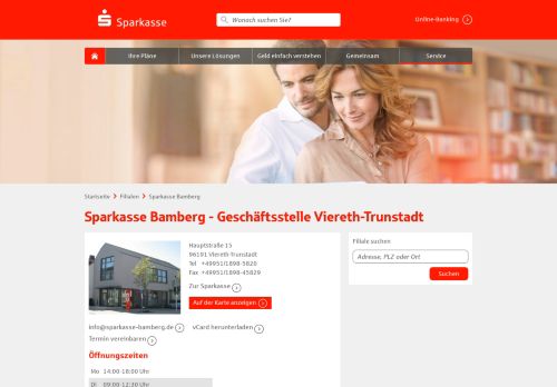 
                            8. Sparkasse Bamberg - Geschäftsstelle Viereth-Trunstadt ...