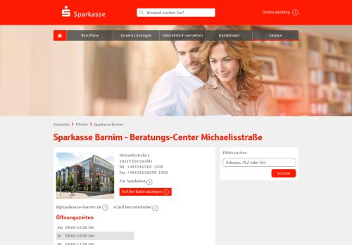 
                            9. Sparkasse Barnim - Geschäftsstelle Michaelisstraße, Michaelisstraße 1