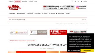 
                            6. Sparkasse Beckum-Wadersloh | Dein Beckum - Das digitale ...