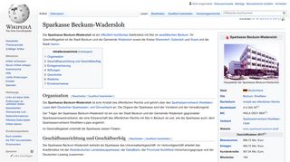 
                            5. Sparkasse Beckum-Wadersloh – Wikipedia