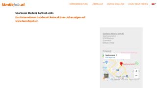 
                            11. Sparkasse Bludenz Bank AG - Jobs auf laendlejob.at