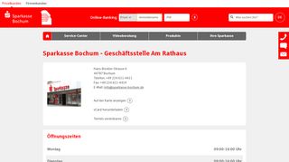 
                            6. Sparkasse Bochum - Geschäftsstelle Am Rathaus, Hans-Böckler ...