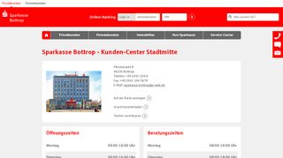 
                            11. Sparkasse Bottrop - Kunden-Center Stadtmitte, Pferdemarkt 8