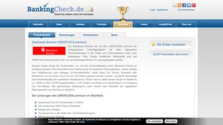 
                            8. Sparkasse Bremen GIROFLEXX premium | BankingCheck.de