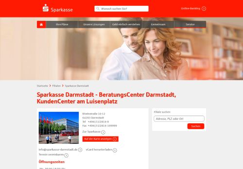 
                            11. Sparkasse Darmstadt - BeratungsCenter Darmstadt, KundenCenter ...