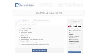 
                            10. Sparkasse Depot » Aktiendepot S-Broker » Bewertungen » 02/2019