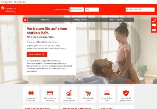 
                            11. Sparkasse Dillenburg: Internet-Filiale