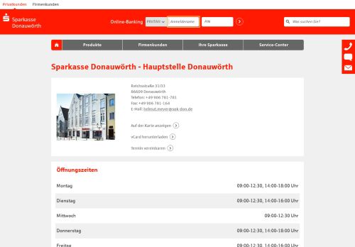 
                            11. Sparkasse Donauwörth - Hauptstelle Donauwörth, Reichsstraße 31/33