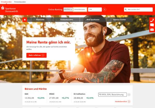 
                            8. Sparkasse Donauwörth: Internet-Filiale