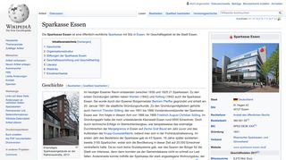 
                            8. Sparkasse Essen – Wikipedia