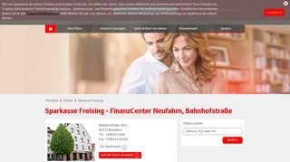 
                            5. Sparkasse Freising - FinanzCenter Neufahrn, Bahnhofstraße ...