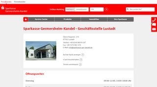 
                            8. Sparkasse Germersheim-Kandel - Geschäftsstelle Lustadt, Obere ...