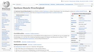 
                            5. Sparkasse Hameln-Weserbergland – Wikipedia