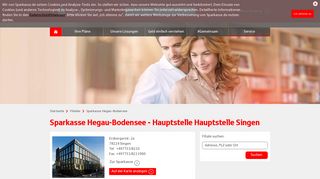 
                            2. Sparkasse Hegau-Bodensee - Hauptstelle Hauptstelle Singen ...