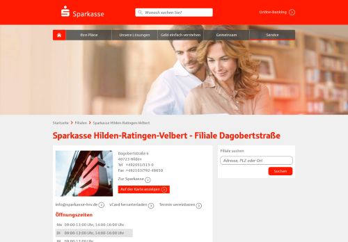 
                            6. Sparkasse Hilden-Ratingen-Velbert - Filiale Dagobertstraße ...