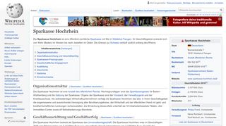 
                            11. Sparkasse Hochrhein – Wikipedia
