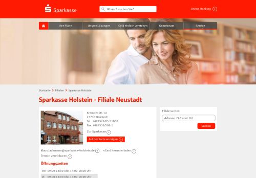 
                            11. Sparkasse Holstein - Filiale Neustadt, Am Markt 11