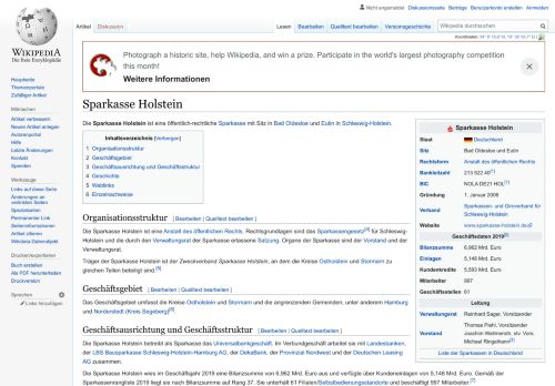 
                            10. Sparkasse Holstein – Wikipedia
