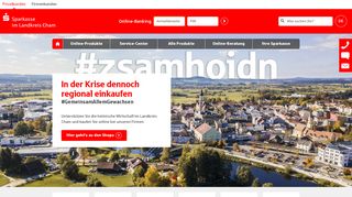 
                            1. Sparkasse im Landkreis Cham: Internet-Filiale