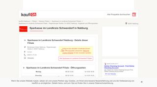 
                            4. Sparkasse im Landkreis Schwandorf - Beratungs-Center Nabburg ...