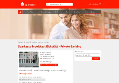 
                            4. Sparkasse Ingolstadt Eichstätt - Private Banking, Franziskanerstr. 9
