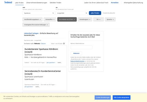 
                            12. Sparkasse Jobs in Langenfeld - Juli 2018 | Indeed.com