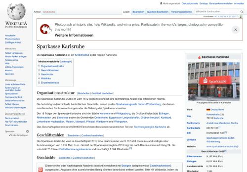 
                            13. Sparkasse Karlsruhe – Wikipedia