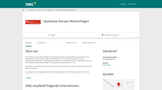 
                            12. Sparkasse Kierspe-Meinerzhagen als Arbeitgeber | XING Unternehmen