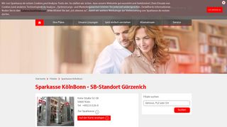 
                            5. Sparkasse KölnBonn - SB-Standort Gürzenich, Hohe Straße 52-58