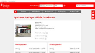 
                            9. Sparkasse Kraichgau - Filiale Eschelbronn, Kandelstraße 4