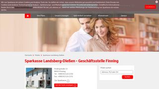 
                            2. Sparkasse Landsberg-Dießen - Geschäftsstelle Finning, Findingstraße ...