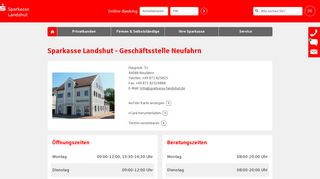 
                            10. Sparkasse Landshut - Geschäftsstelle Neufahrn, Hauptstr. 51