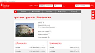 
                            11. Sparkasse Lippstadt - Filiale Anröchte, Hauptstr. 68