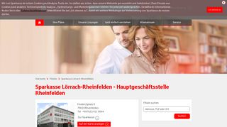 
                            5. Sparkasse Lörrach-Rheinfelden - Hauptgeschäftsstelle Rheinfelden ...