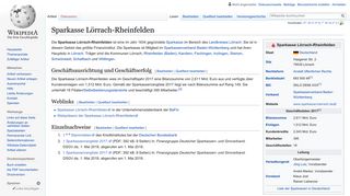 
                            8. Sparkasse Lörrach-Rheinfelden – Wikipedia