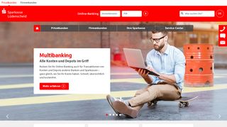 
                            3. Sparkasse Lüdenscheid: Internet-Filiale